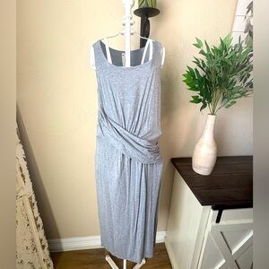 Gray Sleeveless Dress